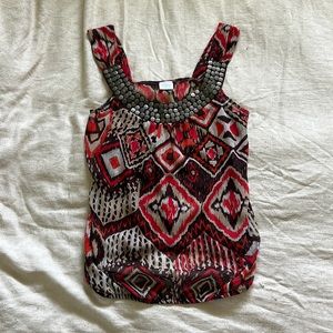 Summer sheer tank top